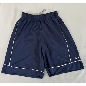 Nike Dri-FIT Mens Navy Blue Basketball Athletic Shorts Size Large